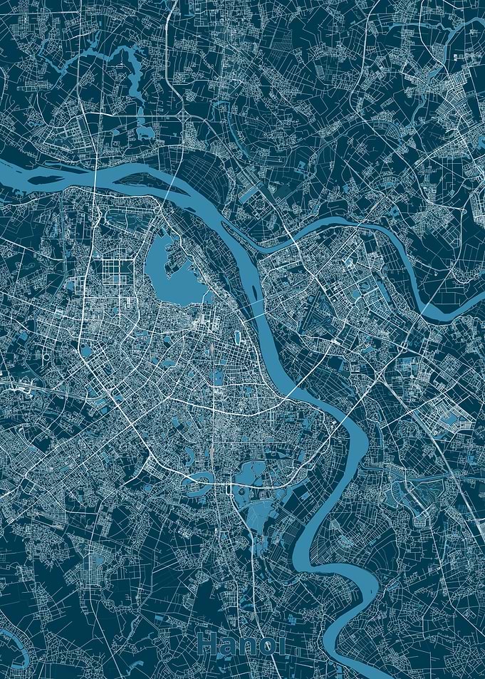 Hanoi City Map