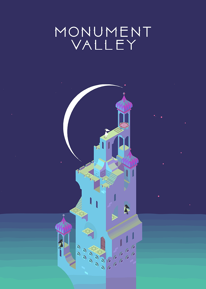 Monument Valley Game Poster
