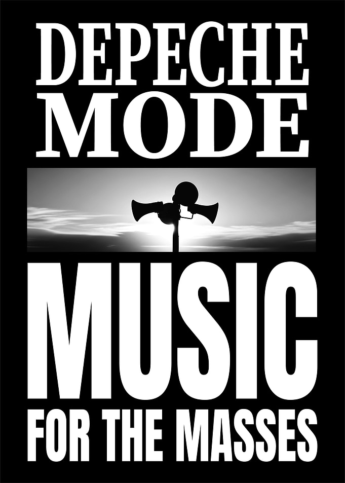 Depeche Mode Music for the Masses Poster