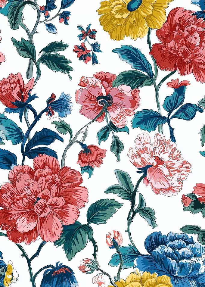 Vibrant Floral Pattern