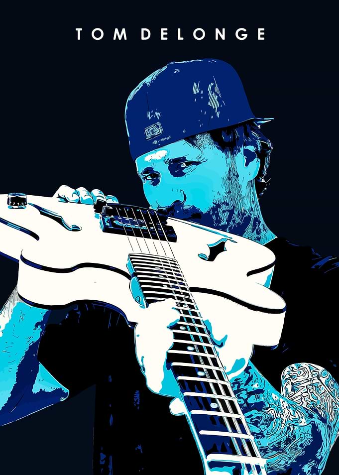 Tom DeLonge with Guitar