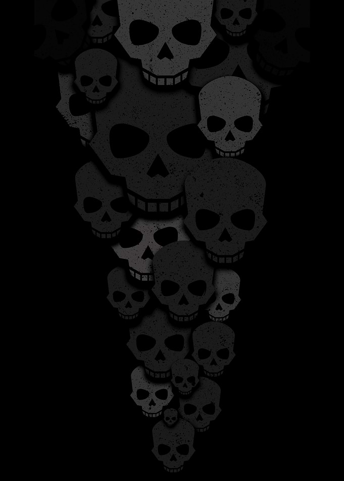 Dark Skulls Cascade