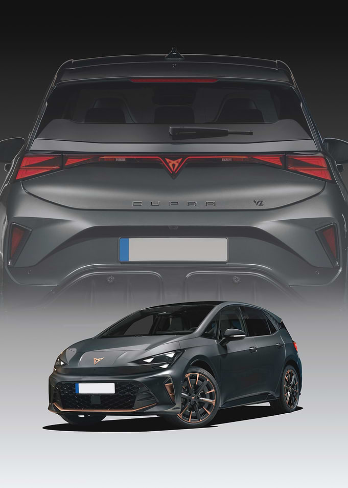 gray Cupra Cupra Born