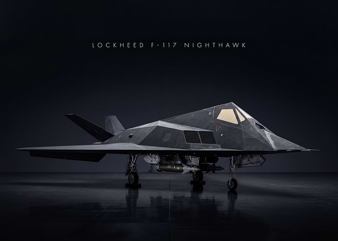 Lockheed F-117 Nighthawk Stealth Fighter