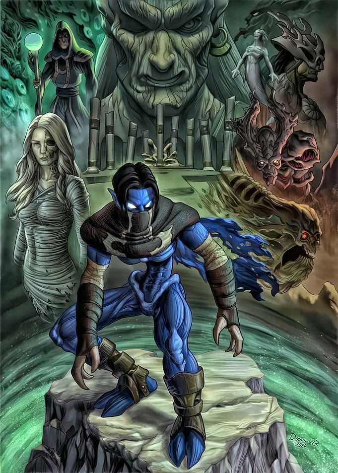 Dark Fantasy Character Montage