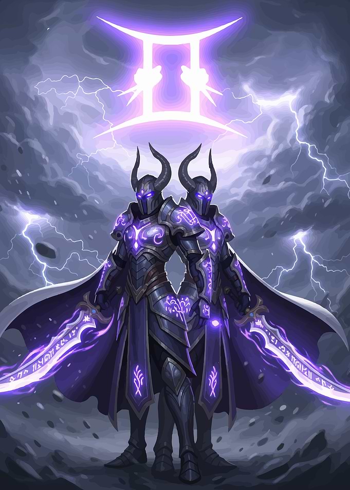 Gemini Knights with Lightning