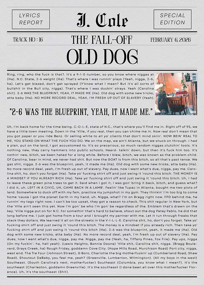 J. Cole Old Dog