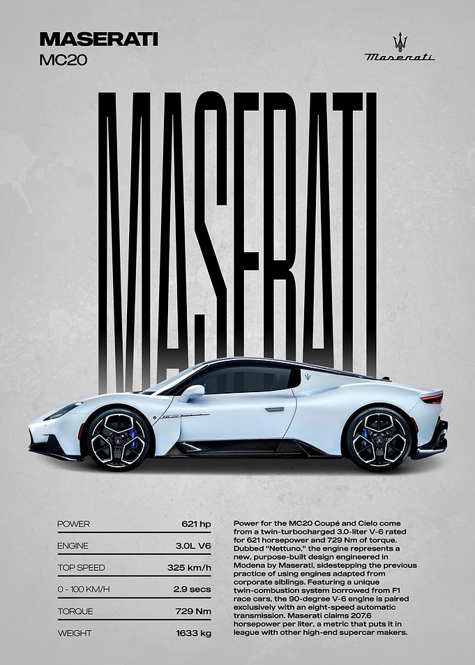 Maserati MC20 Supercar