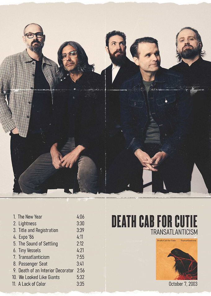 Death Cab for Cutie Transatlanticism Album Cover