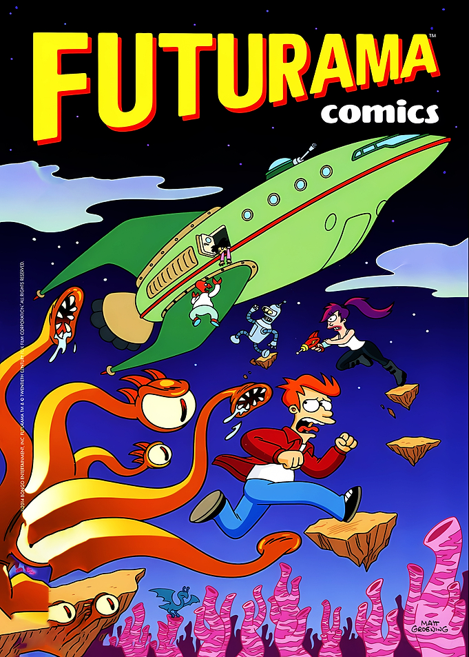 Futurama Comics Cover Art