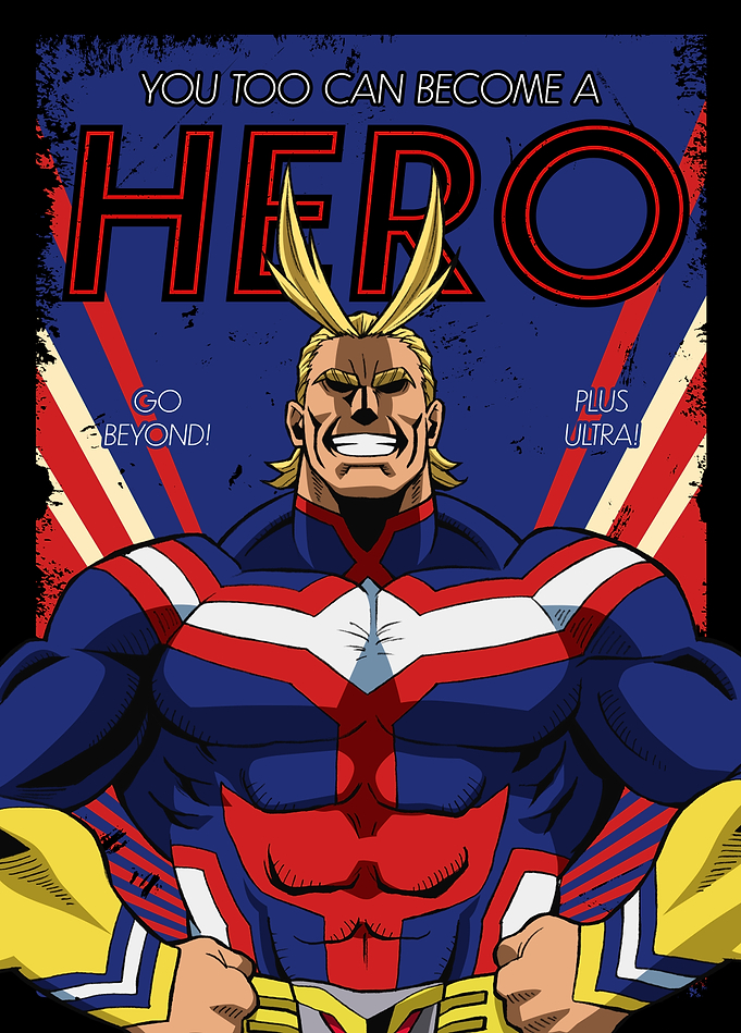 All Might: Plus Ultra Inspiration