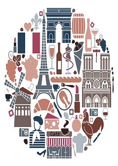 Icons Collage France