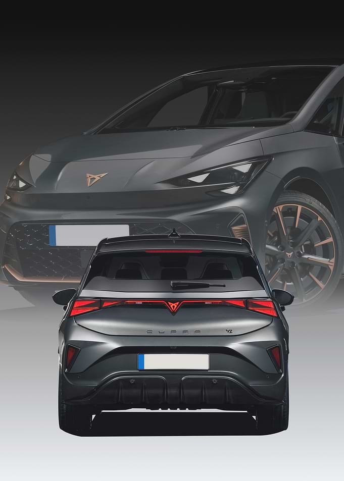 gray Cupra Cupra Born