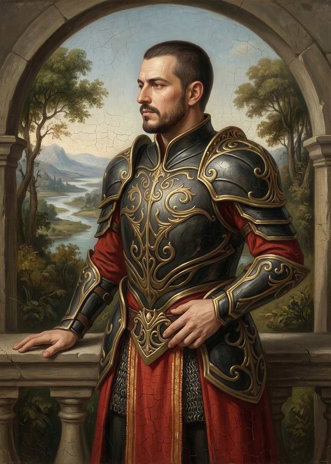 Knight in Ornate Armor