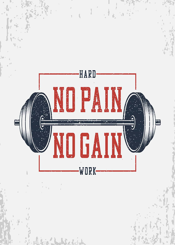 No Pain No Gain Barbell
