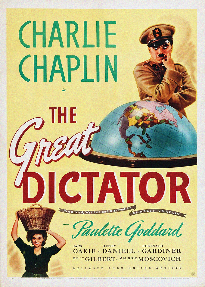 The Great Dictator Movie Poster