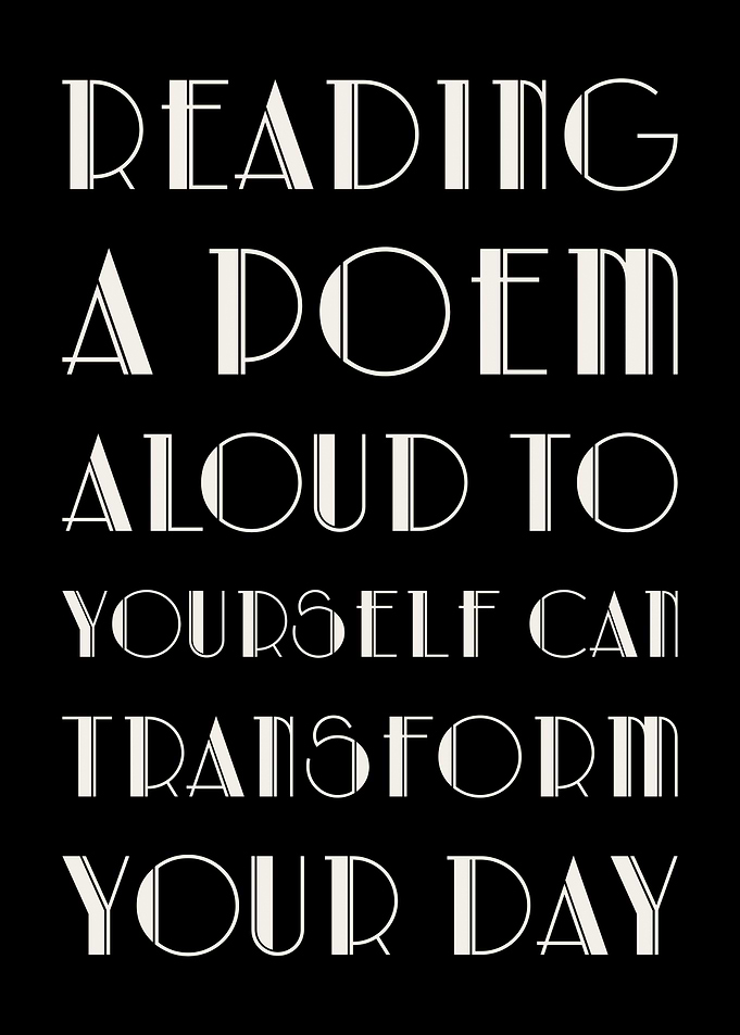 Inspirational Quote About Reading Poetry