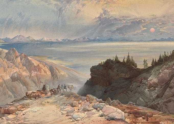 Great Salt Lake, Utah Landscape