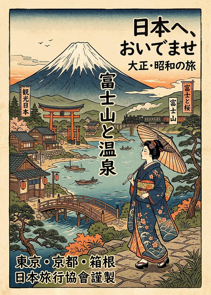 Vintage Japanese Travel