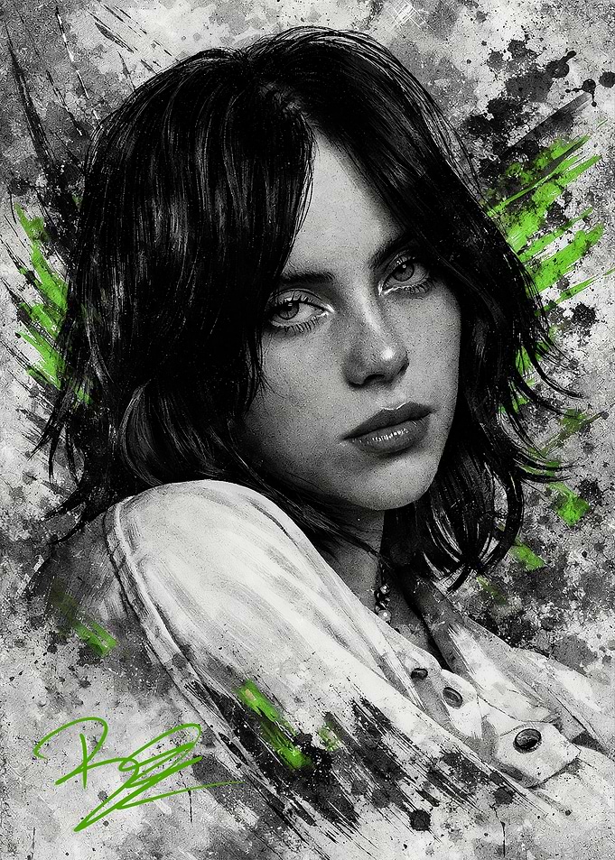 Billie Eilish Portrait