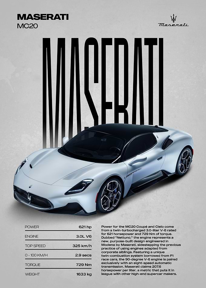 Maserati MC20 Supercar