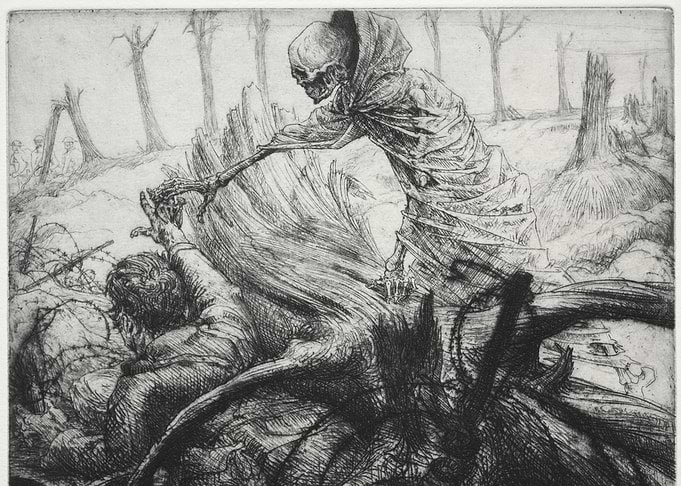 Death in a desolate landscape