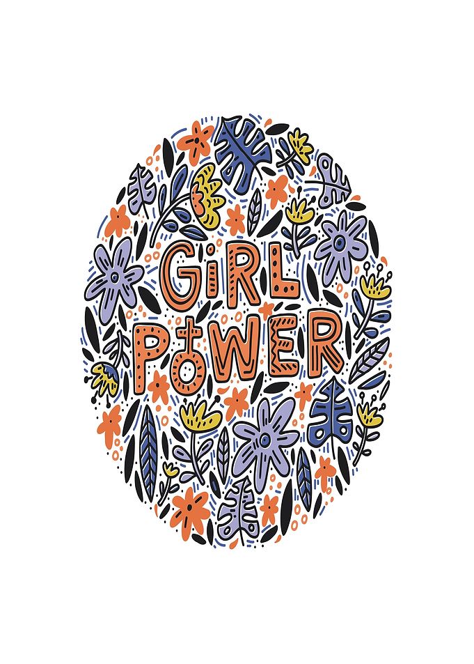 Girl Power Floral Design