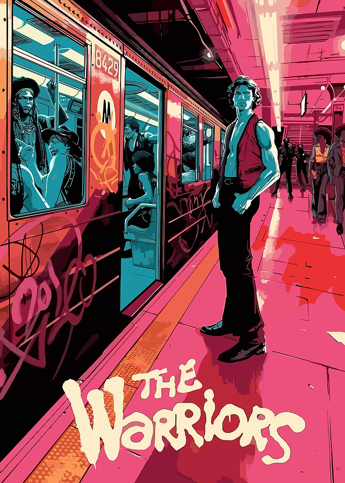 The Warriors Subway Poster