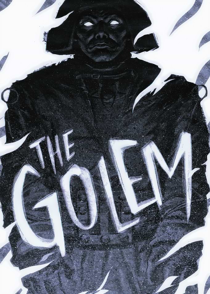 The Golem Dark Fantasy Art
