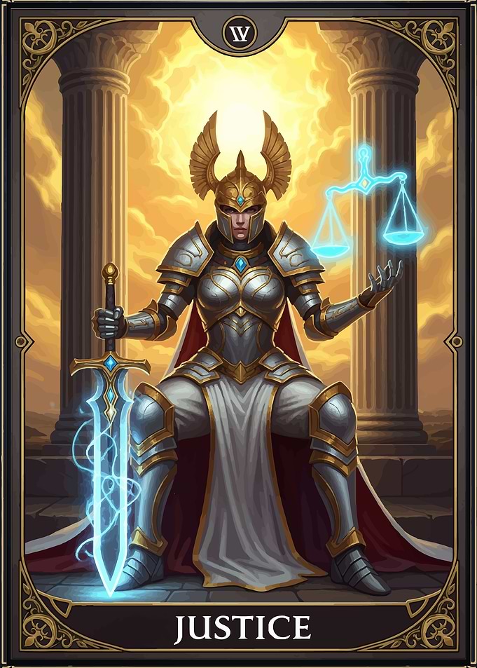 Justice Tarot Card