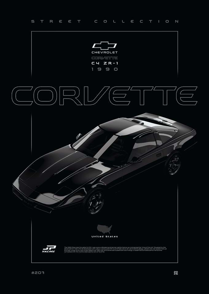 1990 Chevrolet Corvette C4 ZR-1