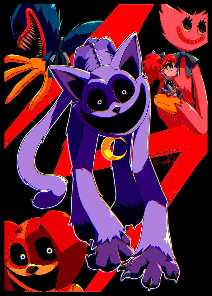 Poppy Playtime Characters Fan Art