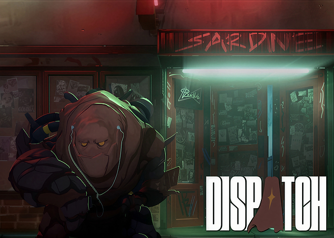 Dispatch Golem chilling outside Sardine