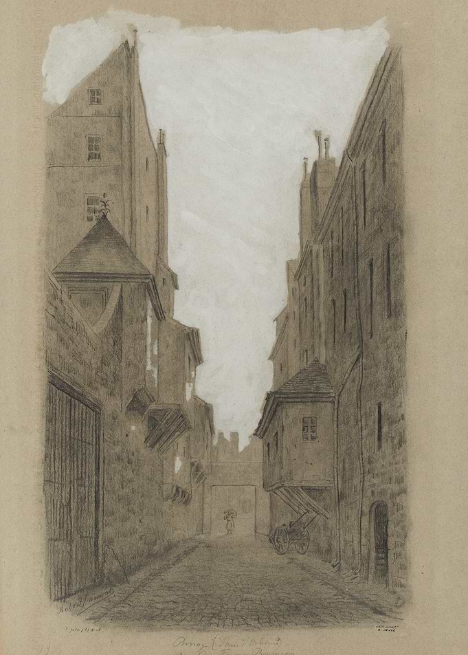 Old European Street Scene