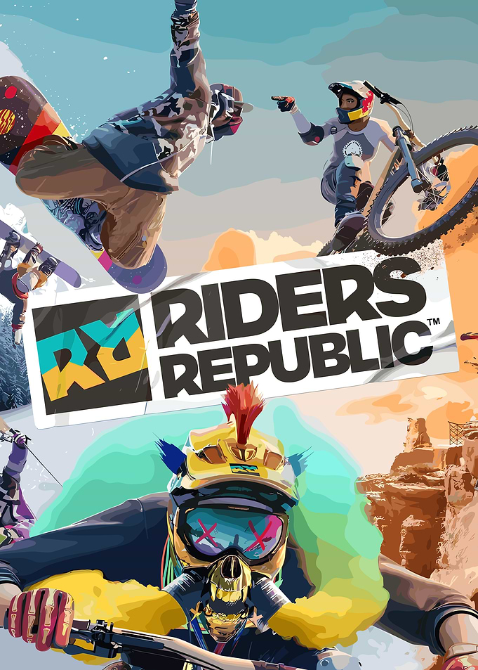Riders Republic Game Art