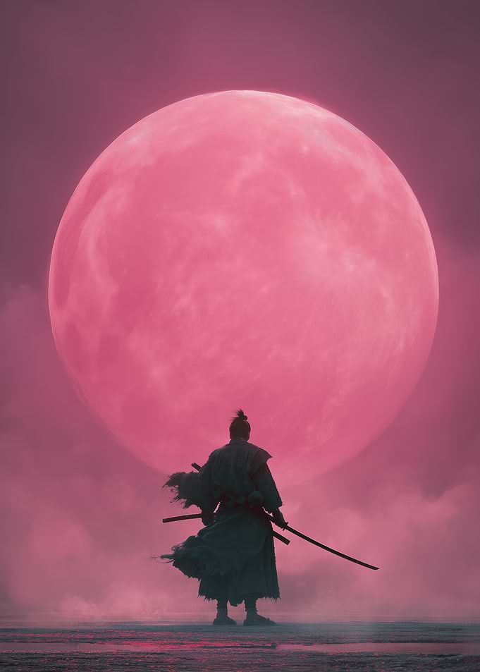 Samurai Under Pink Moon