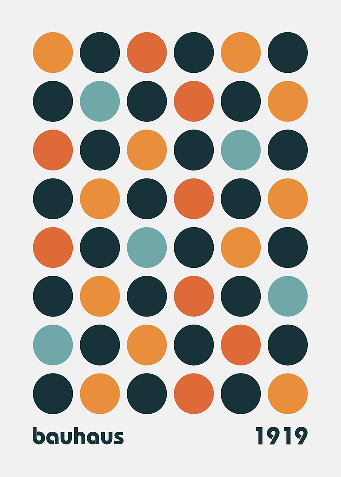 Bauhaus 1919 Poster