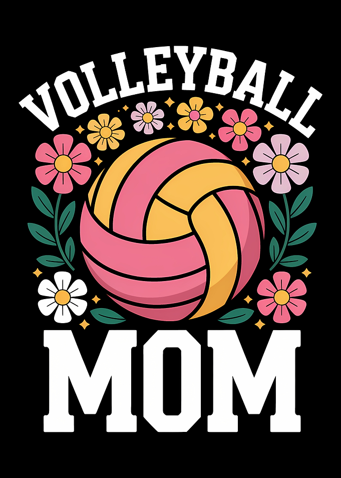 Volleyball Mom Floral Design