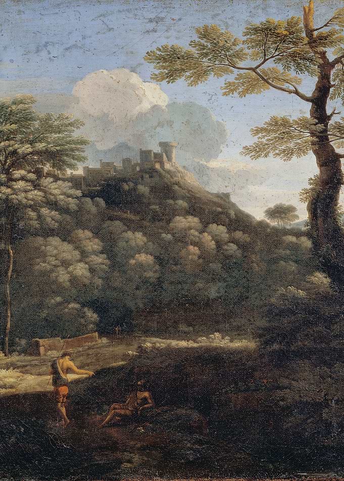 Pastoral Landscape with Castle and Figures