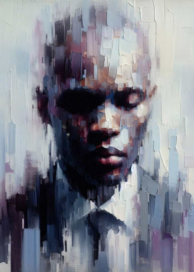 Abstract Portrait of a Man