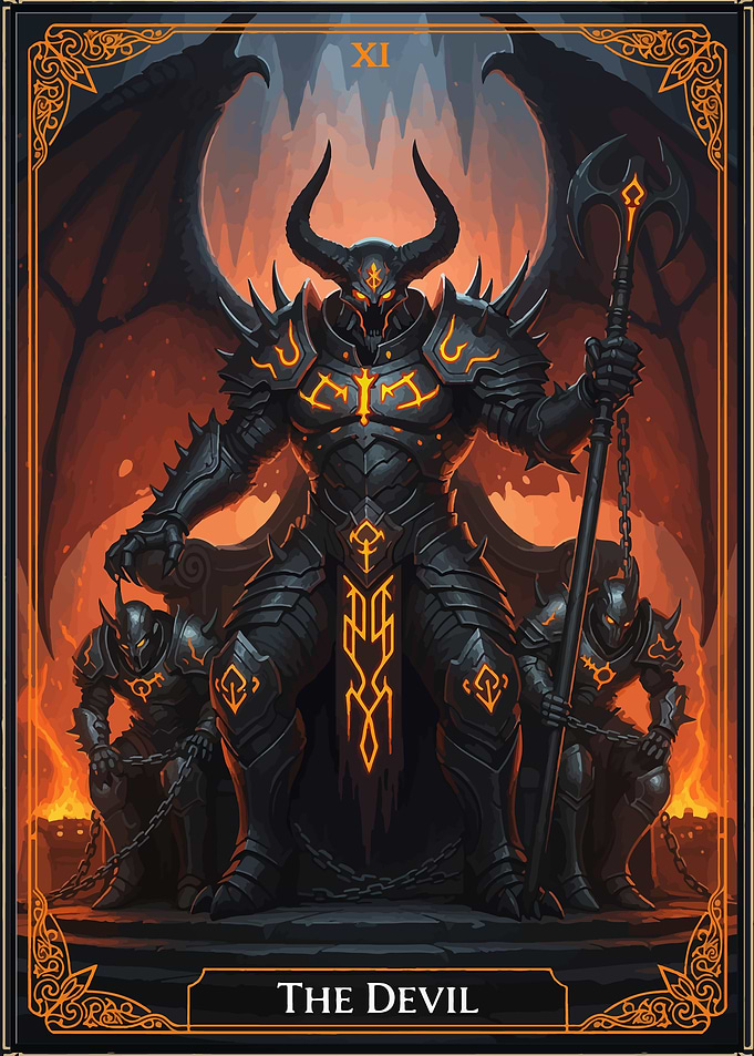 The Devil Tarot Card