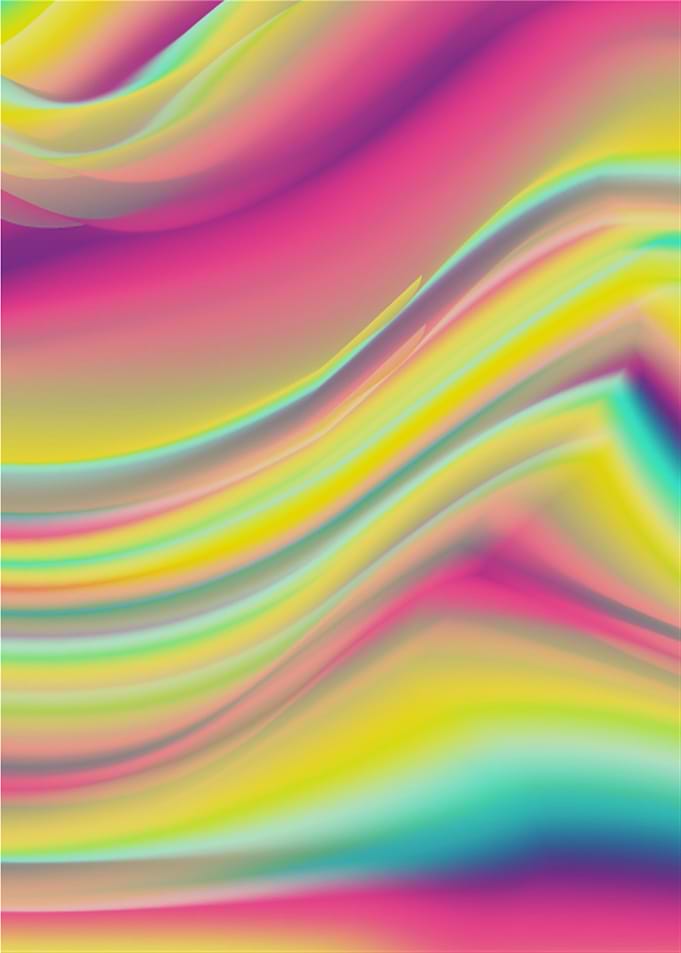 Abstract Swirling Colors Background