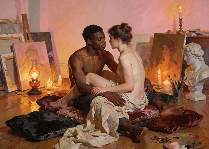 Artist's Studio Romance