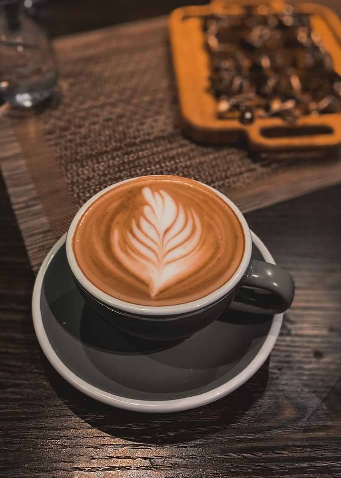 Latte Art Coffee Cup
