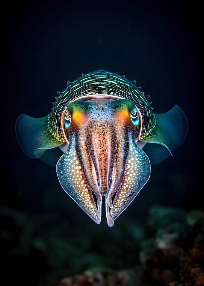 Close-up of a Cuttlefish