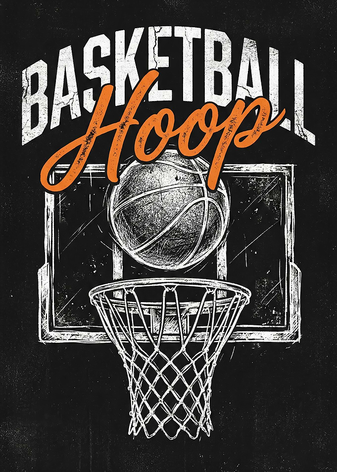 Basketball Hoop and Ball