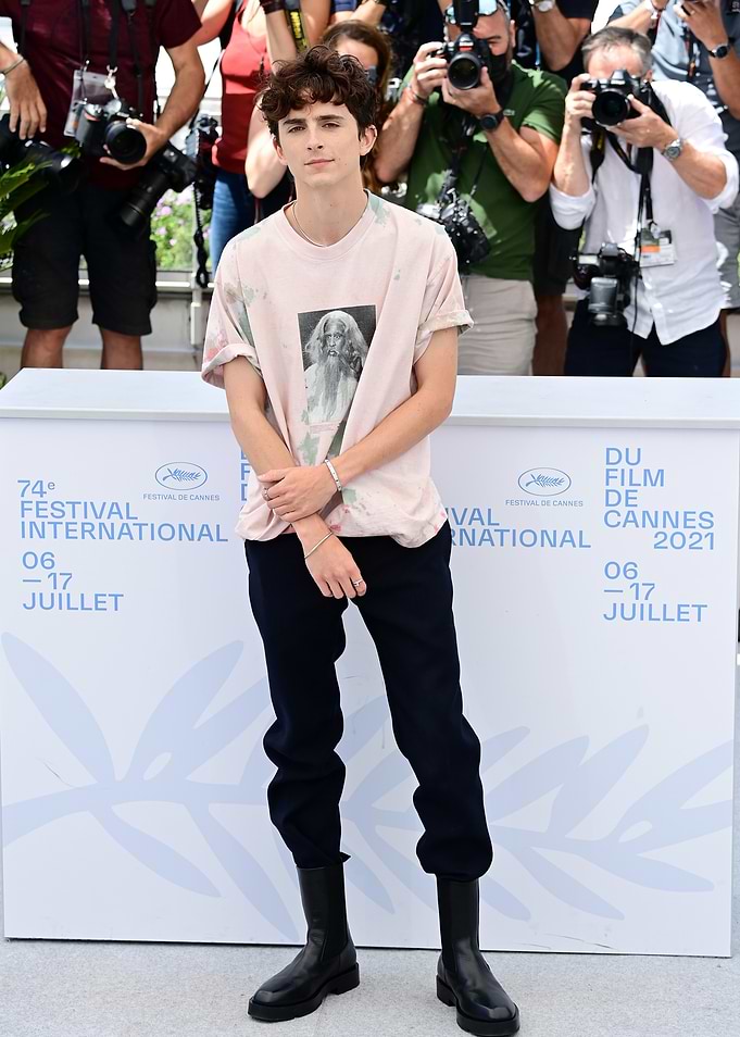 Timothée Chalamet at Cannes Film Festival