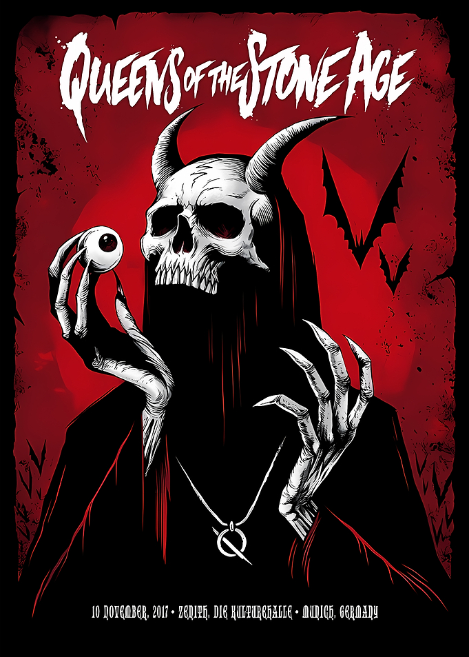 Queens of the Stone Age Concert Poster