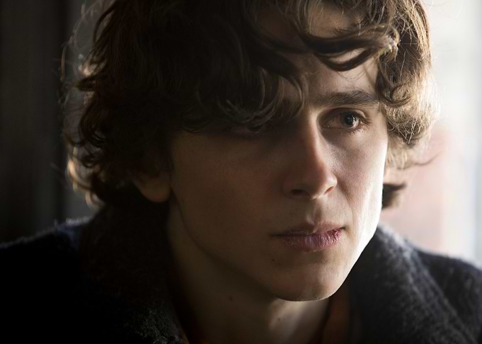 Timothée Chalamet close-up