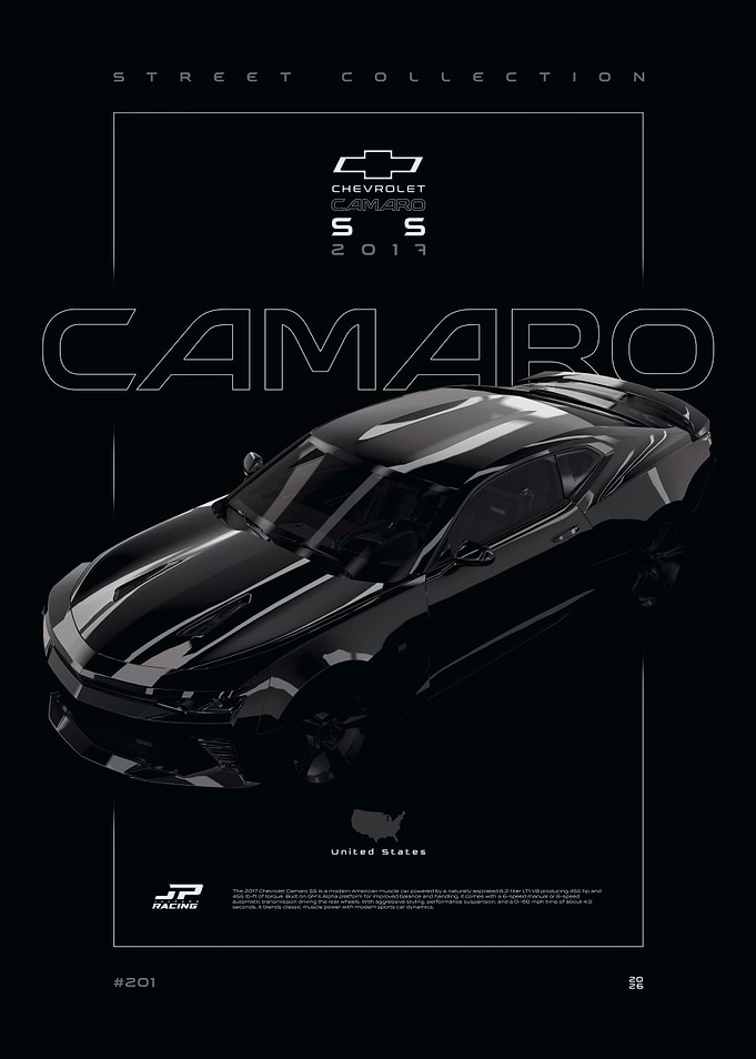 Chevrolet Camaro SS 2019 Street Collection